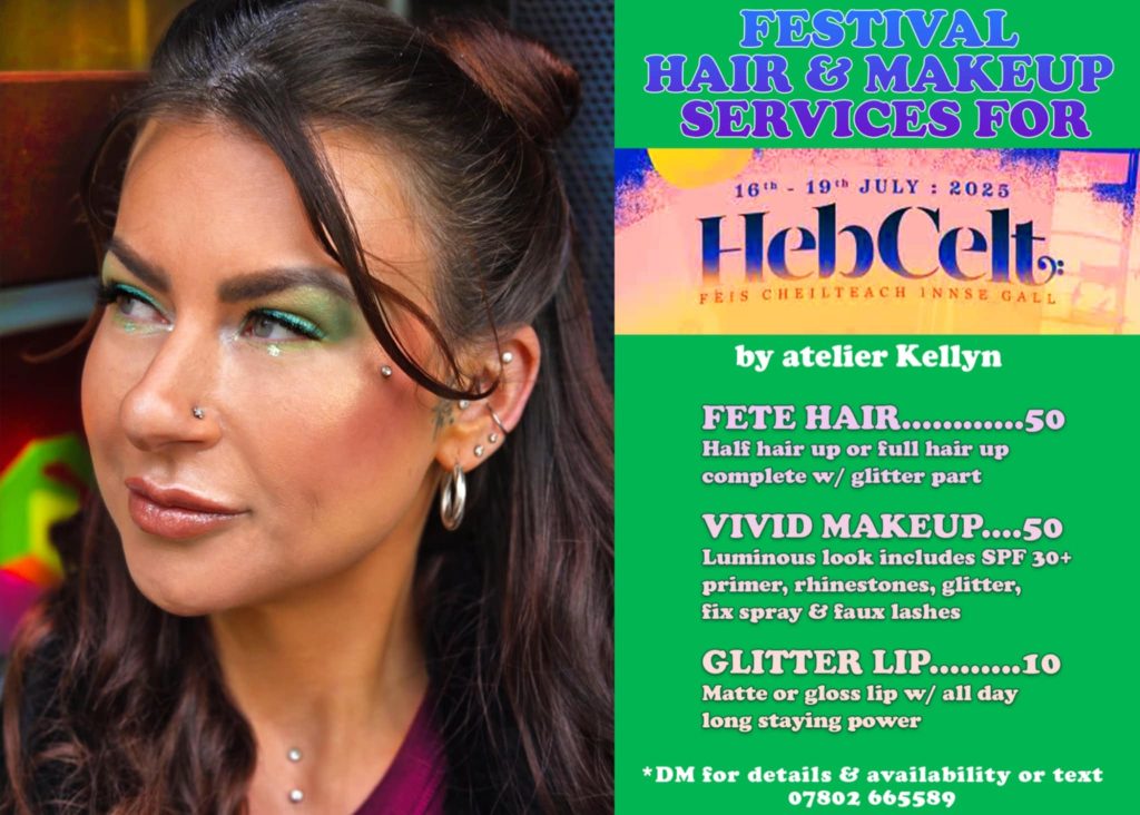 Hair and Makeup Festival time