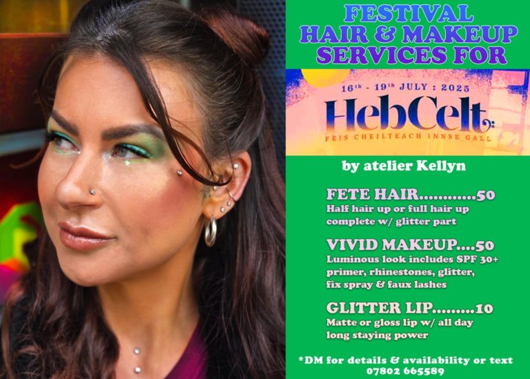 Hair and Makeup Festival time